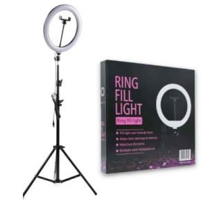 10 inch ring light with 7 feet stand for photography, videography, facebook live and tiktok