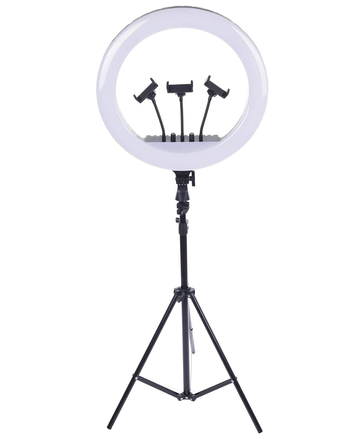 RL-18 Ring Light with Remote Control 3 Phone Holder for photography and videography - Image 3
