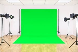 Green Screen Backdrop For Video & Photo Studio  (5.8 feet by 15 feet, 100% Muslin Cotton Green Screen)
