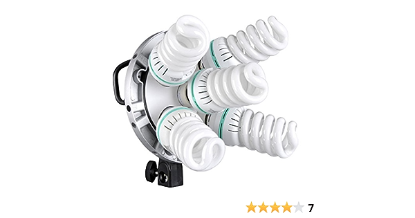 Godox TL-5 5in1 Bulb Head Multi-Holder Tricolor Light+softbox 60*60cm Camera Photography Lighting - Image 2