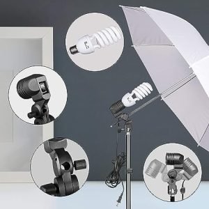 33-Inch Soft Light Studio Lighting Umbrella Set