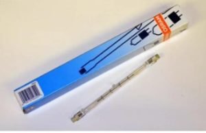 Operation at mains voltage: 120 V 230 V 240 V Color temperature: 3,200 K (for professional film and TV work) Color temperature: 3,400 K (for maximum luminous efficacy) Long Lasting To prevent personal injury or damage to property, halogen lamps may only be operated in suitable luminaires designed with suitable mechanisms (protective shields, grids, etc.) to ensure that in the event of a lamp bursting no parts/shards can escape and that during operation no ultraviolet radiation can escape. There must also be a warning sign to indicate that the lamps give off high levels of heat. Detailed information is available on request.  Specifications of Halogen Display/Optic Lamp