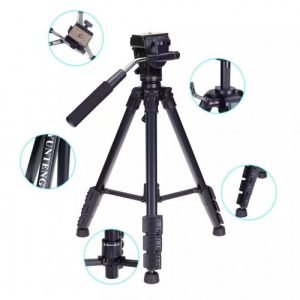 Yunteng VCT-691 Aluminum tripod Professional Pan head for canon 700D 650D 600D SLR Camera include Bag Photography Kit