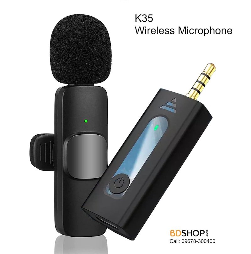 K35 Wireless Microphone - Single Microphone - eTrail - Image 2