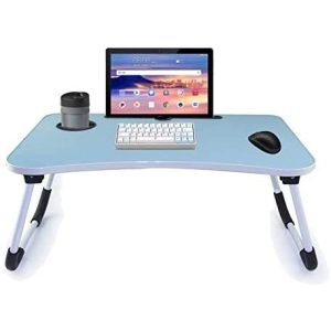 Laptop/Study Table - Portable - Foldable - Laptop Stand - Sky Blue