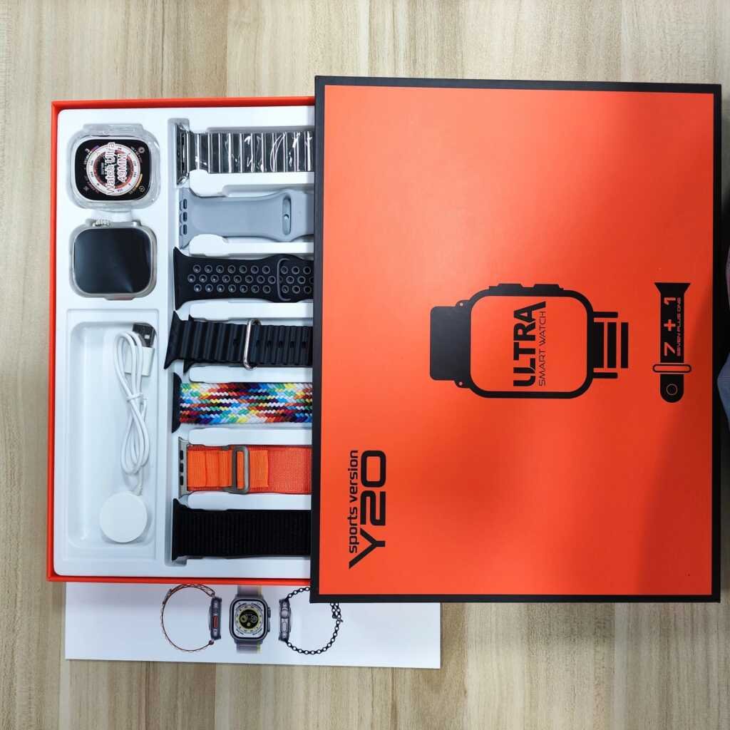 Y20 & 7+1 Smart Watch for Men & Women - Image 3