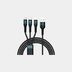 Awei CL-972 3 1n 1 120W Fast Charging Cable