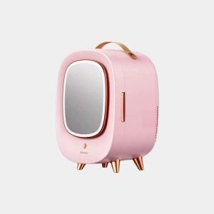 Baseus Mini Beauty Fridge for Cosmetics With Mirror Pink (CRBXNS-A04)