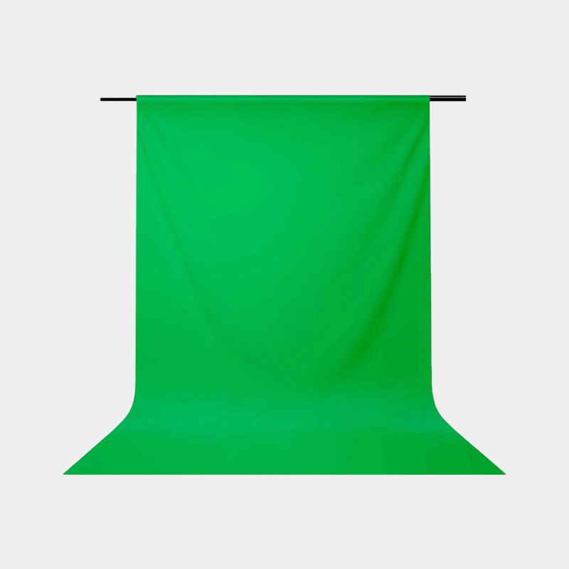 Background Green Screen Backdrop for Video & Photo Studio