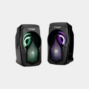 T-WOLF S11 Dual LED Mini Speaker
