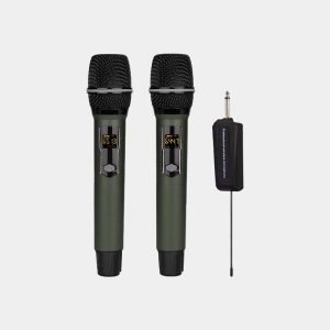 Shengfu cp-110 cd dual wireless hand microphone